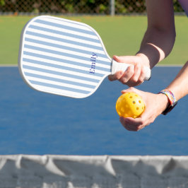 Palas De Pickleball Paleta de Pickleball Personalizada con Franjas Azu