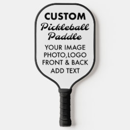Palas De Pickleball Paleta de Pickleball personalizada en blanco, NEGR