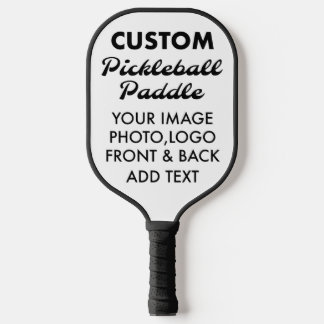 Palas De Pickleball Paleta de Pickleball personalizada en blanco, NEGR