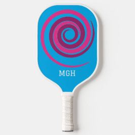 Palas De Pickleball Paleta de Pickleball Personalizada Espiral Rosa y
