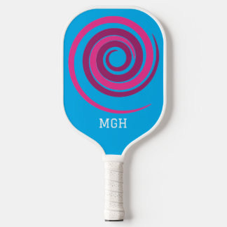Palas De Pickleball Paleta de Pickleball Personalizada Espiral Rosa y