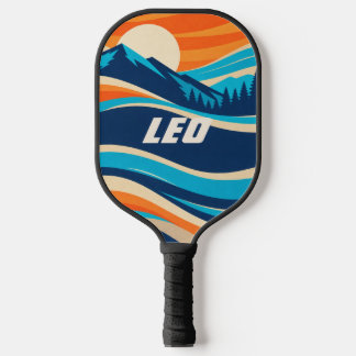Palas De Pickleball Paleta de pickleball personalizada LEO Alpine Suns