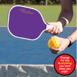 Palas De Pickleball Paleta de Pickleball Personalizada Morada