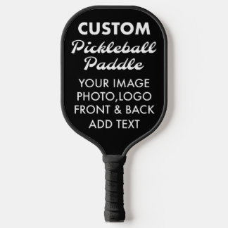 Palas De Pickleball Paleta de Pickleball Personalizada TODA NEGRA Hech