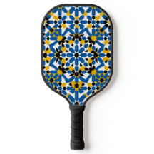 Paleta de Pickleball Profesional con Patrón Geomét