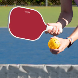 Palas De Pickleball Paleta de Pickleball Roja Con Nombre