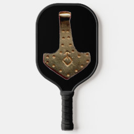Palas De Pickleball Paleta dorada Thor Hammer de pickleball negro