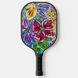 Palas De Pickleball Paleta Floral de pellebol