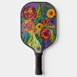 Palas De Pickleball Paleta Floral de pellebol