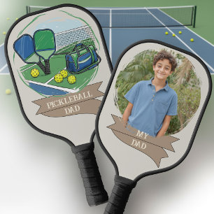 Palas De Pickleball Paleta Personalizada de Pickleball Papá Mi Foto de
