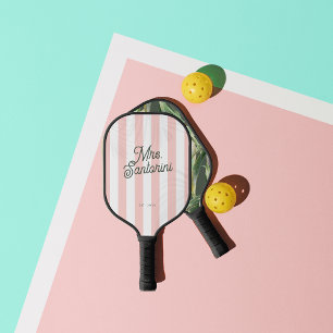 Palas De Pickleball Palm Tree Country Club Monograma de la Novia Sra
