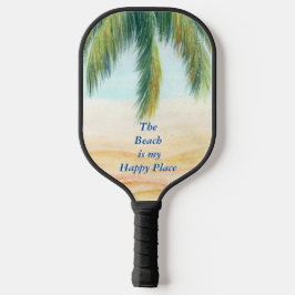 Palas De Pickleball Palmera en un día soleado en la playa