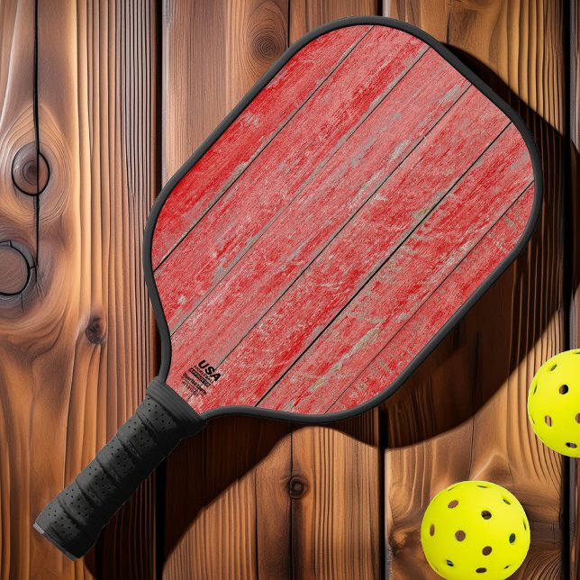 Palas De Pickleball Paneles de granos rojos (Subido por el creador)