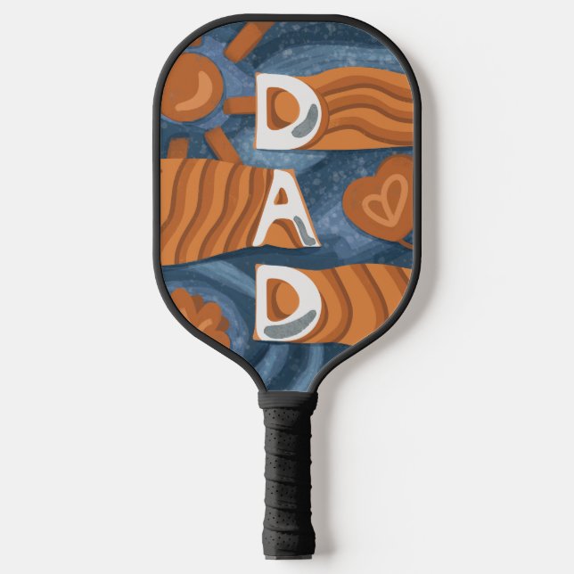 Palas De Pickleball Papá - Feliz Día del Padre (Anverso)