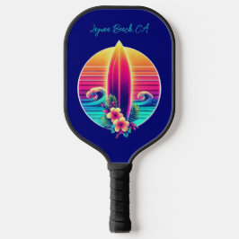 Palas De Pickleball Paraíso de Surfboard Sunset