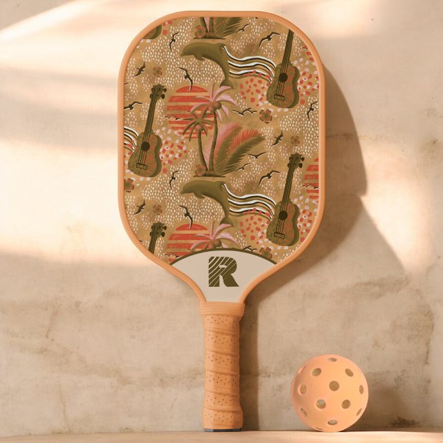 Palas De Pickleball Paraíso tropical tan (Subido por el creador)