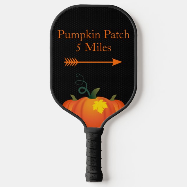 Palas De Pickleball Parche de calabaza (Anverso)