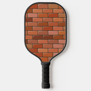 Palas De Pickleball pared de ladrillo