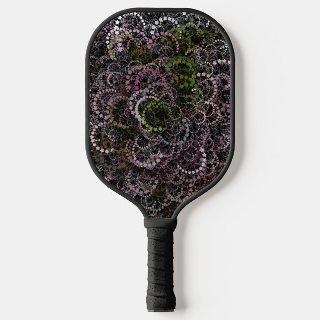 Palas De Pickleball PartículaArt floral 1 (Anverso)