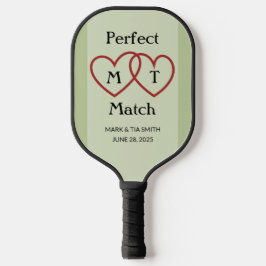 Palas De Pickleball Partida perfecta Monograma Blue Pickleball
