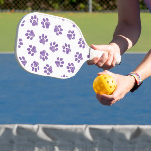 Palas De Pickleball Pasta de perro, garras de perro, garras moradas