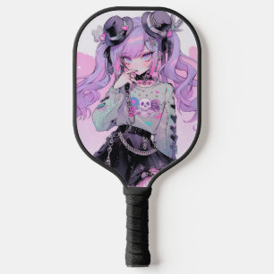 Palas De Pickleball Pastel Purple Gothic Lolita Anime Chica