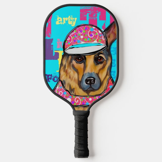 Palas De Pickleball Pastor Alemán  (Anverso)