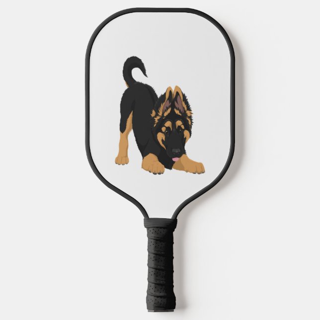 Palas De Pickleball Pastor alemán (Anverso)