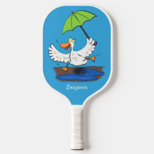 Palas De Pickleball Pato gracioso con personalizado bailarín de paragu