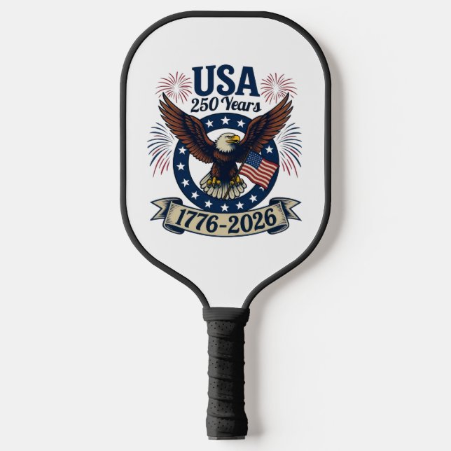 Palas De Pickleball Patriotic American Eagle 250 Years 1776-2026 (Anverso)