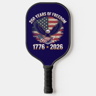 Palas De Pickleball Patriotic Eagle 1776–2026 250 Years of Freedom 