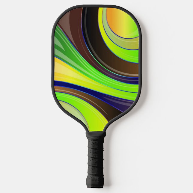 Palas De Pickleball Patrón artístico (Reverso )