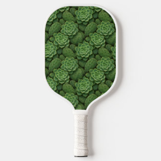 Palas De Pickleball Patrón Botánico Suculento y Cactus Pickleball Pa