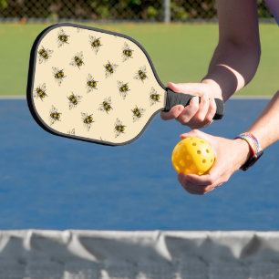 Palas De Pickleball Patrón de abejas reina