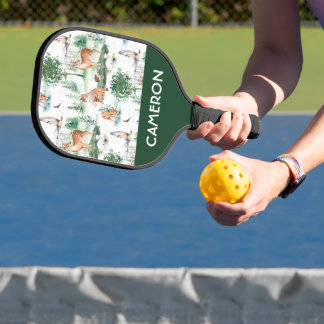 Palas De Pickleball Patrón de animales de Woodland Baby
