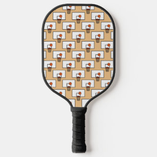 Palas De Pickleball Patrón de aro de baloncesto