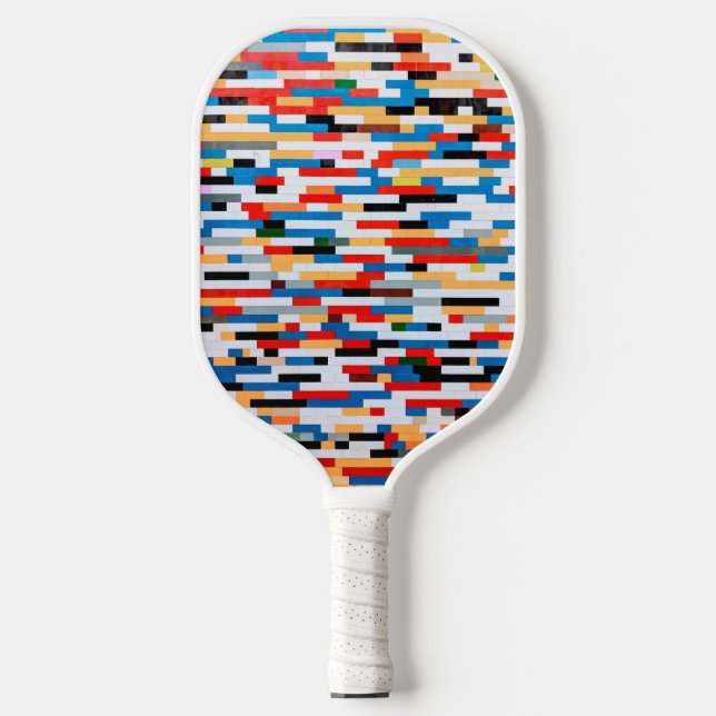 Palas De Pickleball Patrón de bloqueo luminoso (Anverso)