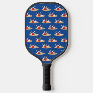 Palas De Pickleball Patrón de bolos de la bola en huelga