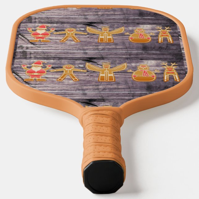 Palas De Pickleball Patrón de caracteres de Navidades rusos (Distribución)