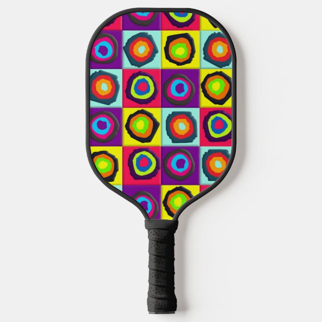 Palas De Pickleball patrón de círculos (Anverso)