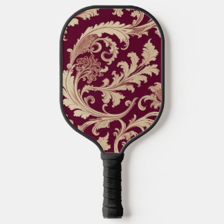 Palas De Pickleball Patrón de cosecha marrón y pekinés