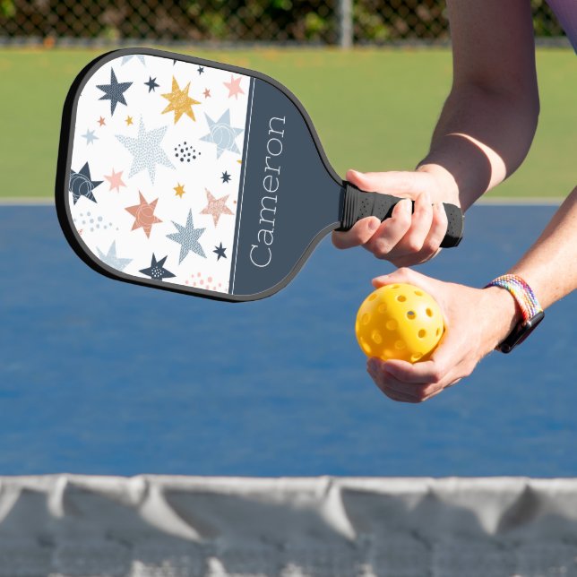 Palas De Pickleball Patrón de estrella divertida (in situ)