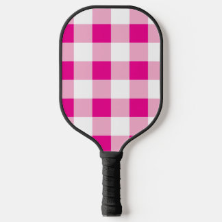 Palas De Pickleball Patrón de Gingham