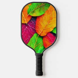 Palas De Pickleball Patrón de hojas otoñales