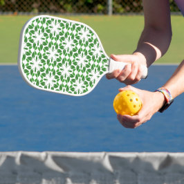 Palas De Pickleball Patrón De Hojas, Patrón De Hojas, Hojas Verdes
