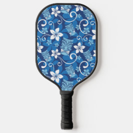 PALAS DE PICKLEBALL PATRÓN DE LUAU TIKI (AZUL BRILLANTE)