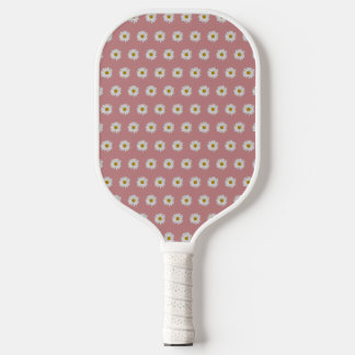 Palas De Pickleball Patrón de margarita bohemio Rosa