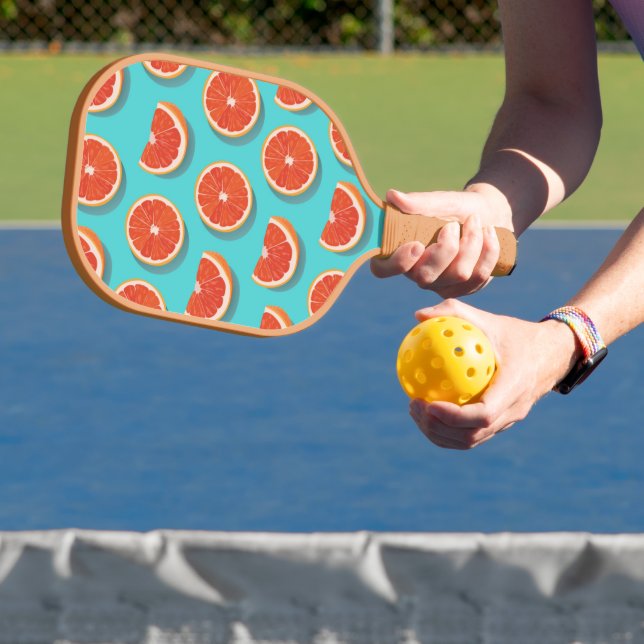 Palas De Pickleball Patrón de Naranja de jugo dulce (in situ)