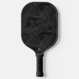 Palas De Pickleball Patrón de piel negro