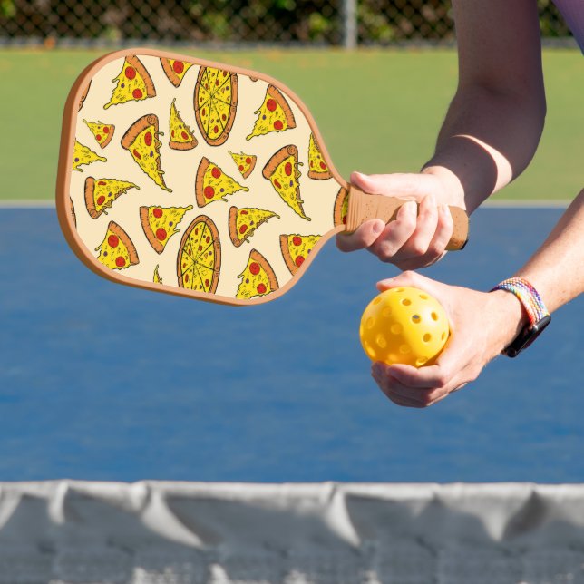 Palas De Pickleball Patrón de pizza de queso en fusión (in situ)